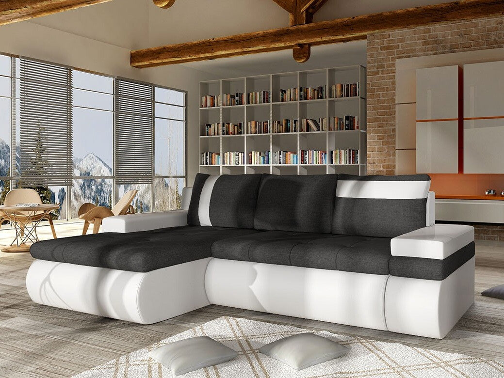 Sarokkanapé Oslo Mini (Sofia Mini), Változatok: Balos, Szín: Soft 017 + Lux 08