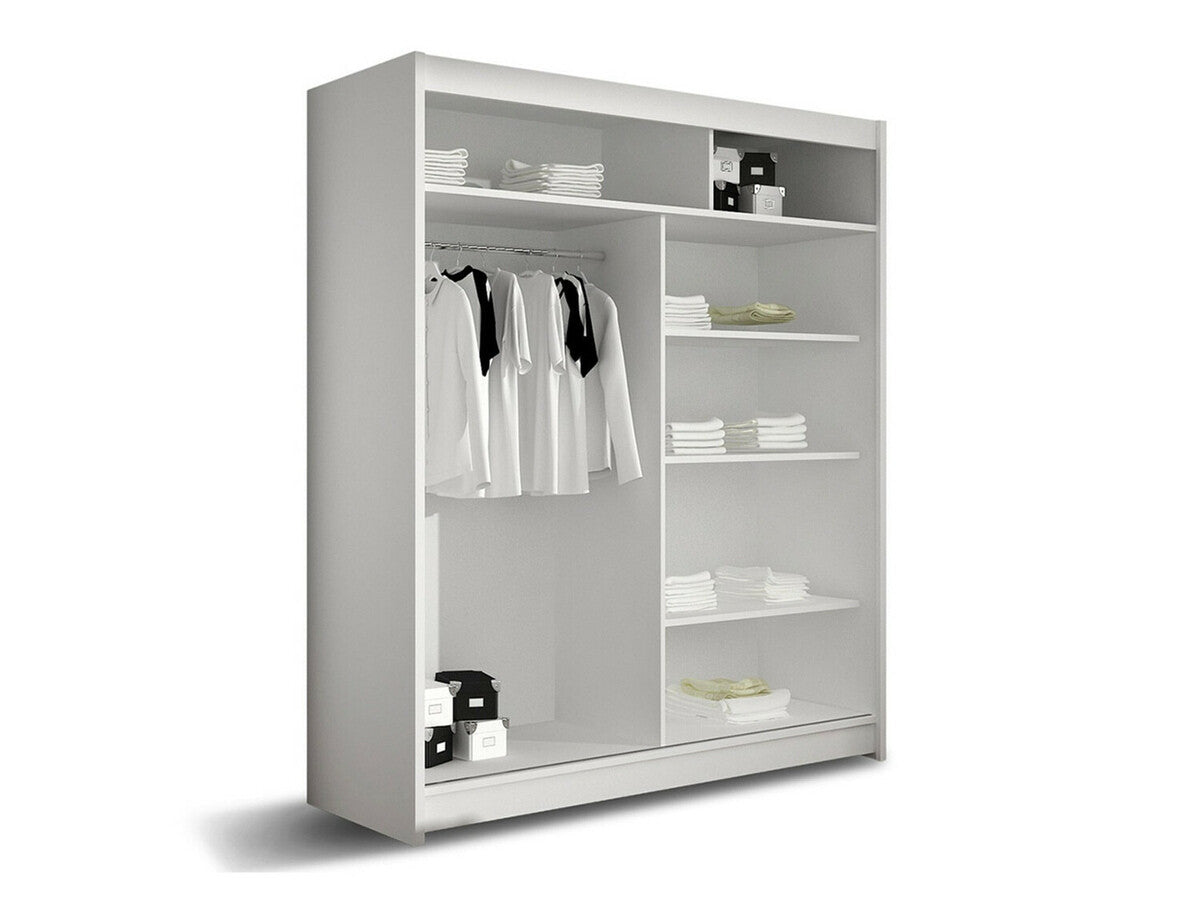 Gardróbszekrény Westa X (Presto), Szín: Triufel tölgy, Led világítás: Igen