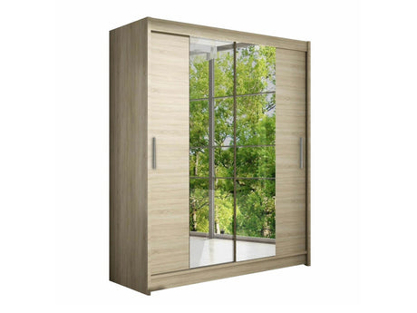 Gardróbszekrény Westa II (Presto II), Szín: Sonoma tölgy, Led világítás: Nem