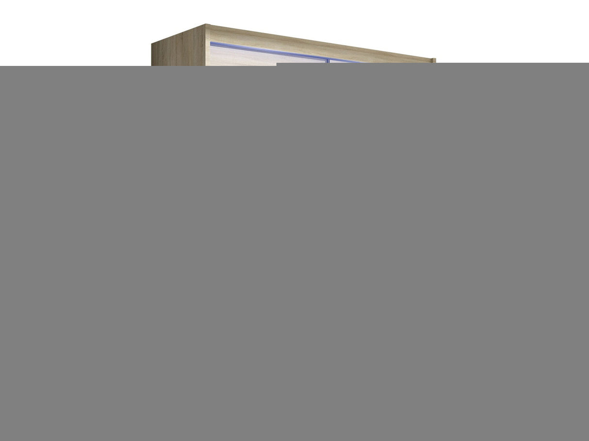 Gardróbszekrény Westa VII (Presto VII), Szín: Sonoma tölgy, Led világítás: Igen