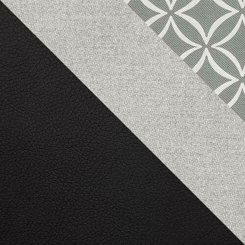 Sarokkanapé PERSEO I MINI, Szín: Öko bőr Soft 011 + Luxo 6601 + Evo 32, Változatok: Balos