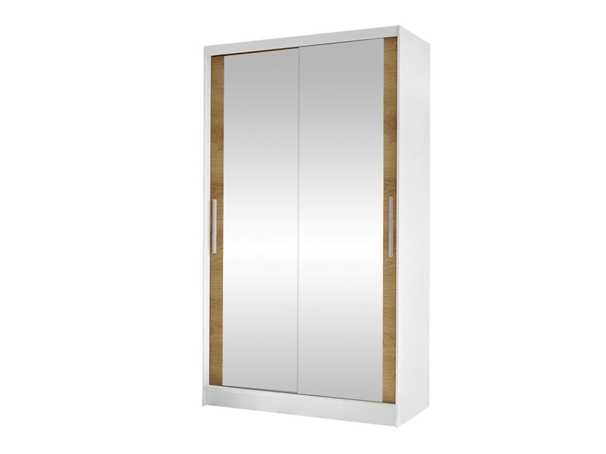 Gardróbszekrény Costa VII (Kamabi VII), Szín: Fehér + Artisan tölgy