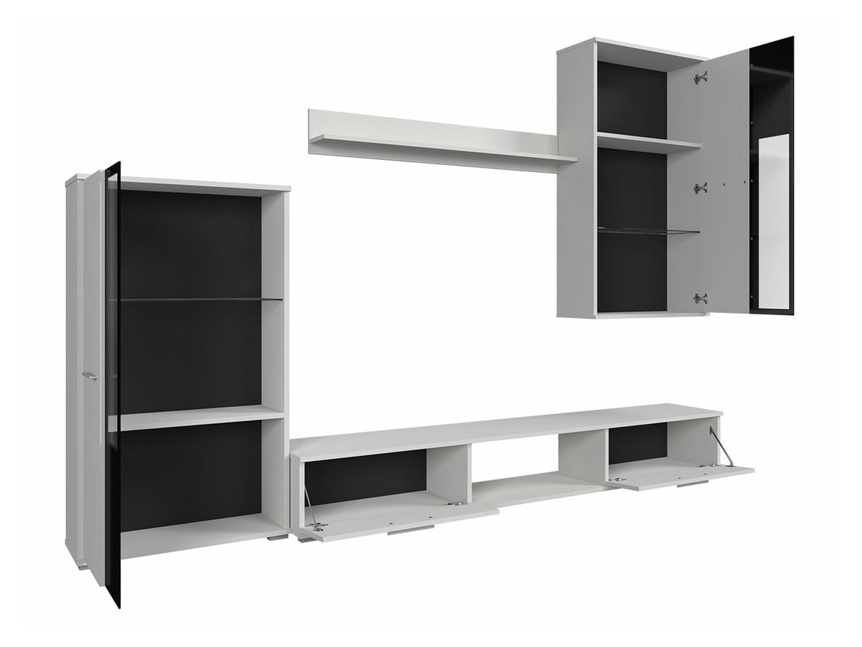 Nappali szett Salsa (Fiesta), Led világítás: Nem, Szín: Sonoma tölgy