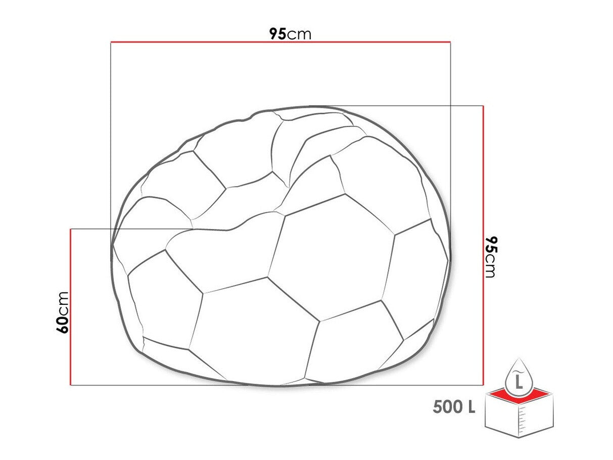 Babzsák Ksante ( Sylwin 500L ), Szín: Fehér + Fekete