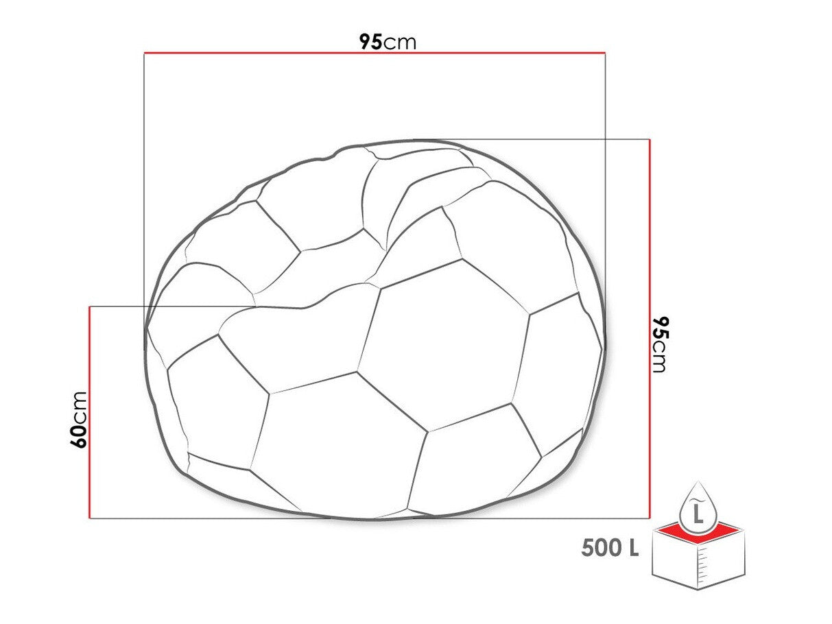 Babzsák Ksante ( Sylwin 500L ), Szín: Kék + Fehér