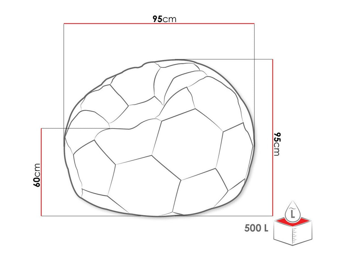 Babzsák Ksante ( Sylwin 500L ), Szín: Szürke + Fehér