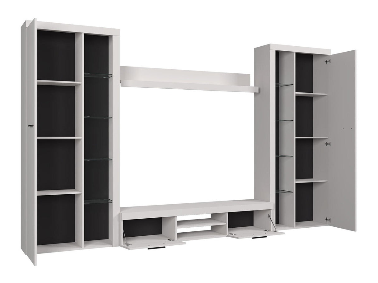 Nappali szett Rumba (Rodos) XL, Led világítás: Nem, Szín: Fehér