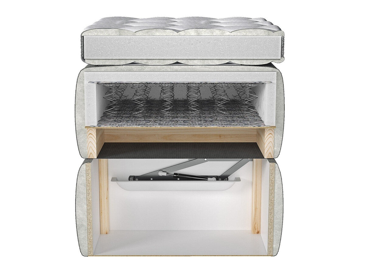 Kontinentális ágy DAVE (Andromeda), Szín: Fresh 32, Alvó felület mérete: 180 x 200 cm