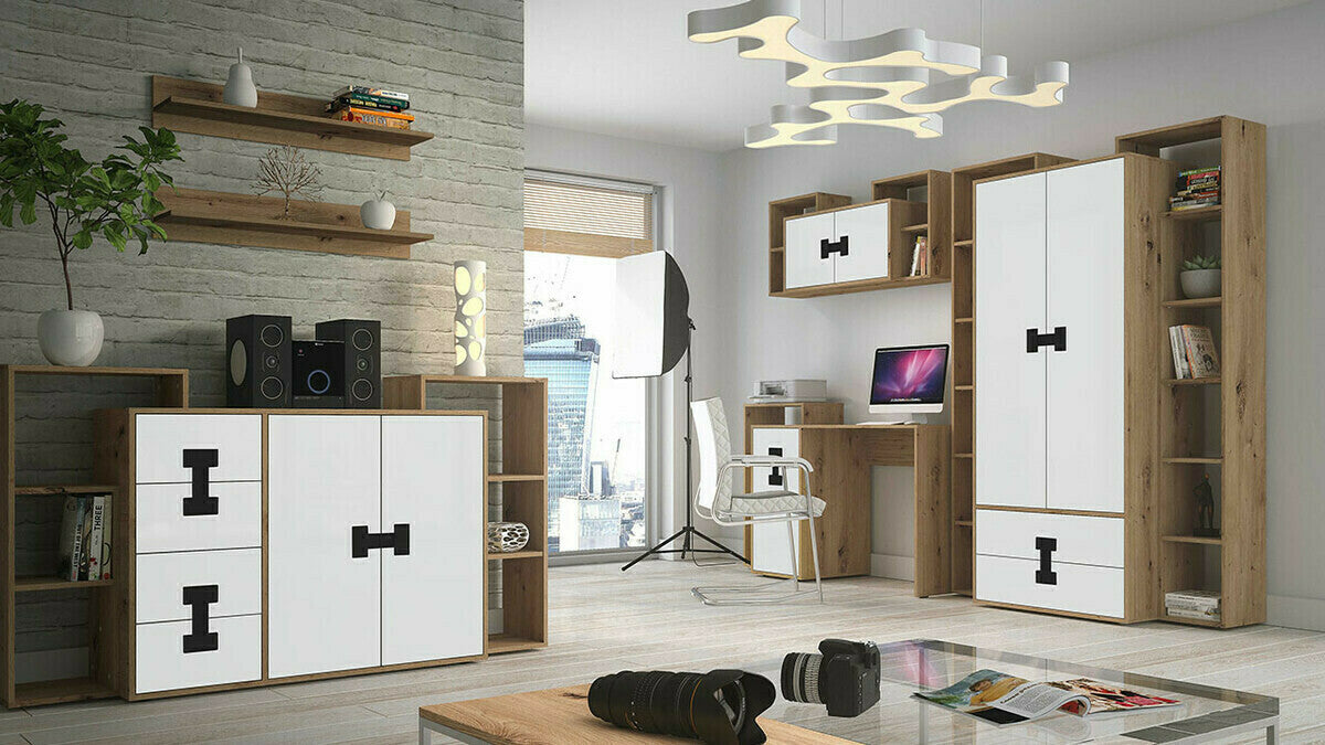 Könyvespolc INDEX 18 (Tikrote)