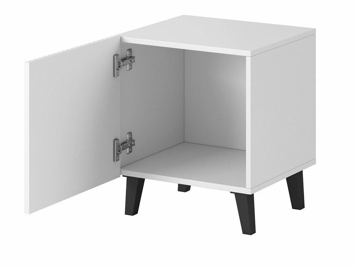 Éjjeliszekrény Szafki nemcne PAFOS (Sinenko) (Fehér + Fekete)