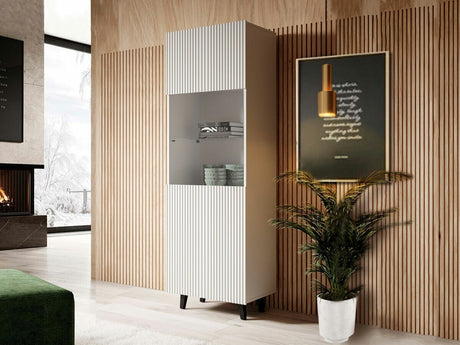 Könyvespolc Witryna PAFOS (Sinenko) (Fehér + Fekete)