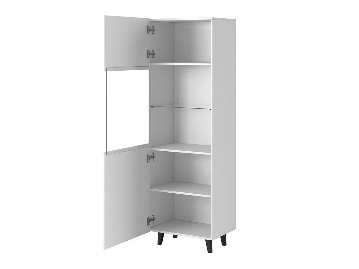 Könyvespolc Witryna PAFOS (Sinenko) (Fekete + Aranysárga)