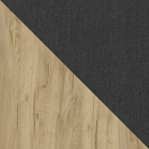 Kontinentális ágy EUPHORIA (Bogonita), Alvó felület mérete: 180 x 200 cm, Szín: Arany tölgy + Soro 97