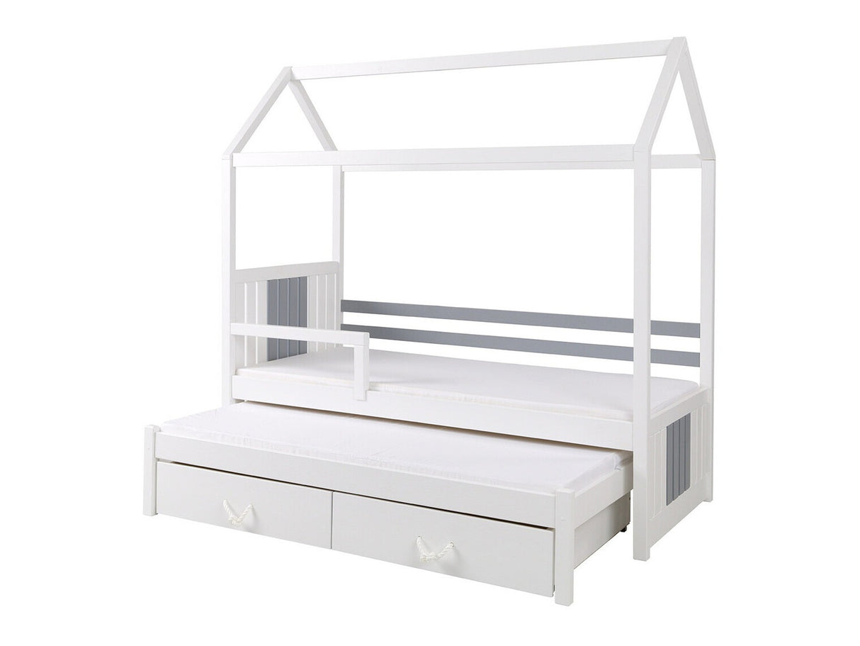 Ágy Jonas (Maranka), Alvó felület mérete: 80 x 180 cm, Ütközőgerenda: Igen