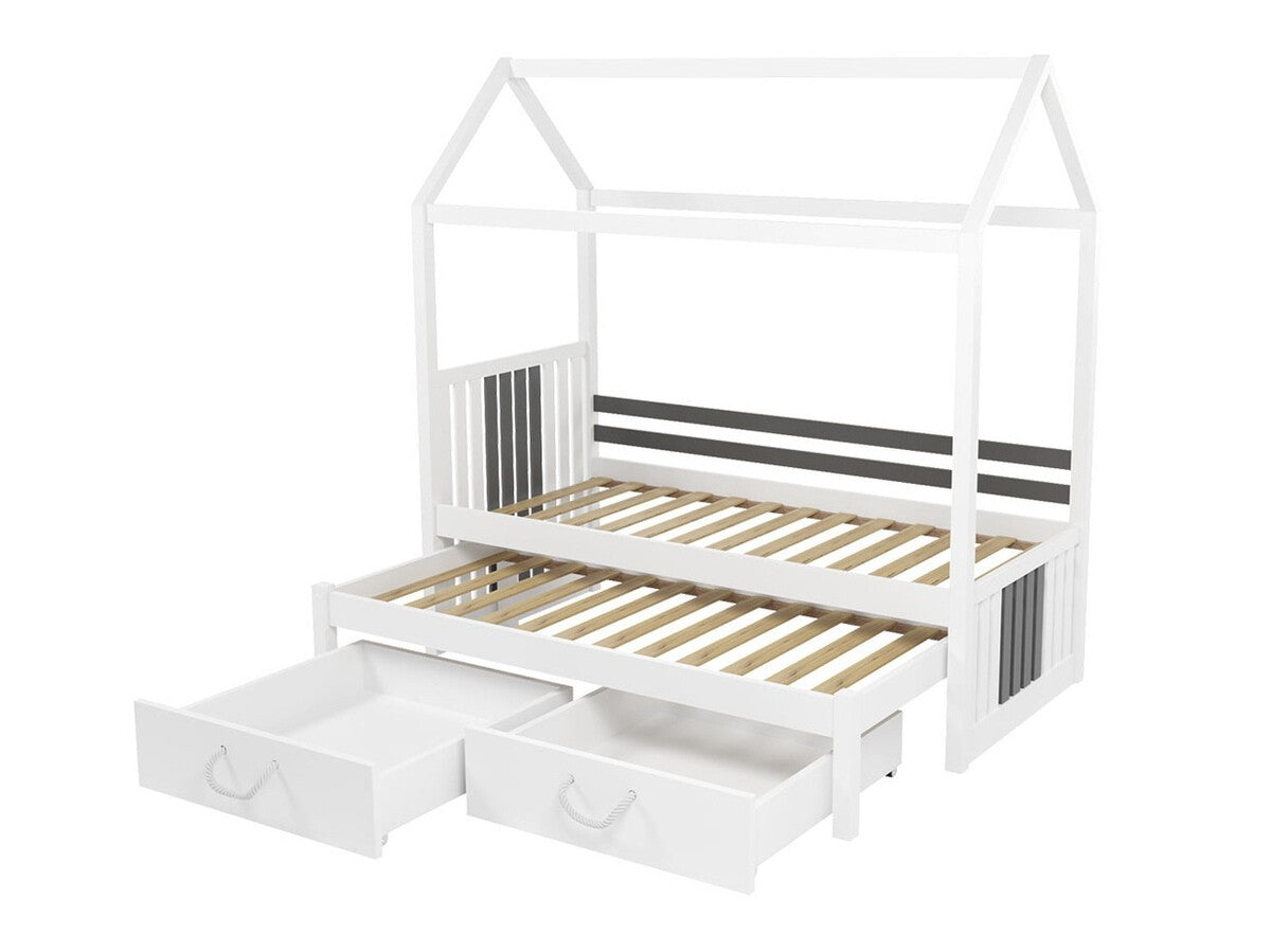 Ágy Jonas (Maranka), Alvó felület mérete: 90 x 200 cm, Ütközőgerenda: Nem