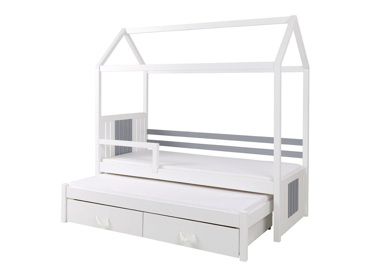 Ágy Jonas (Maranka), Alvó felület mérete: 90 x 200 cm, Ütközőgerenda: Igen