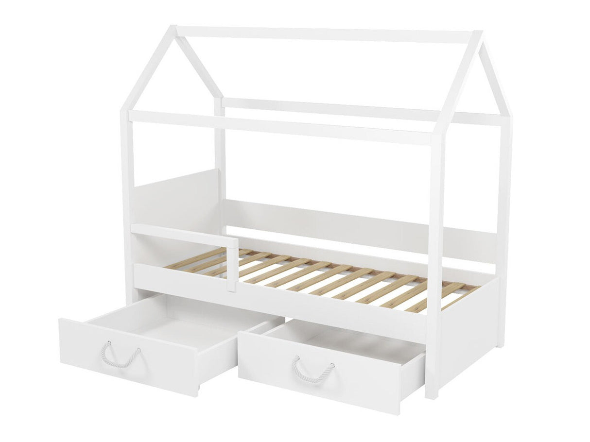 Ágy Ofelia (Fitonia), Szín: Fehér, Alvó felület mérete: 80 x 180 cm