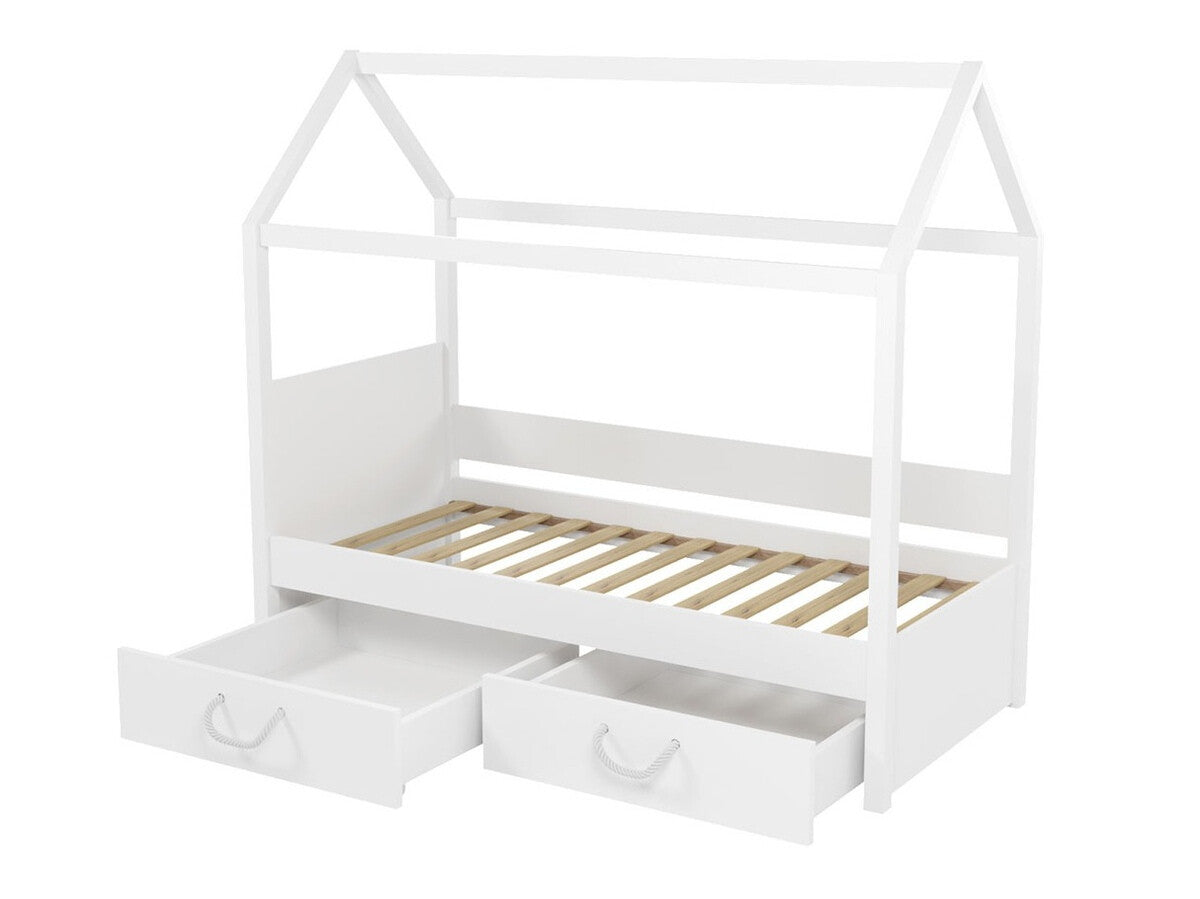 Ágy Ofelia (Fitonia), Szín: Fehér, Alvó felület mérete: 90 x 200 cm