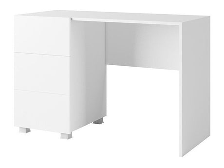 Íróasztal Calabrini (Bralani BR08), Szín: Fehér + Fényes fehér