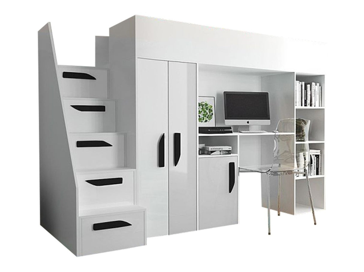 Galériaágy PARTY 14 (Pen 14), Szín: Fehér + Fényes fehér + Fényes fekete