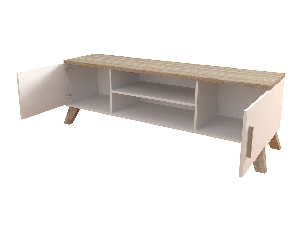 Nappali szett LOTTA II II (Sanna II), Szín: Wotan tölgy + Fekete