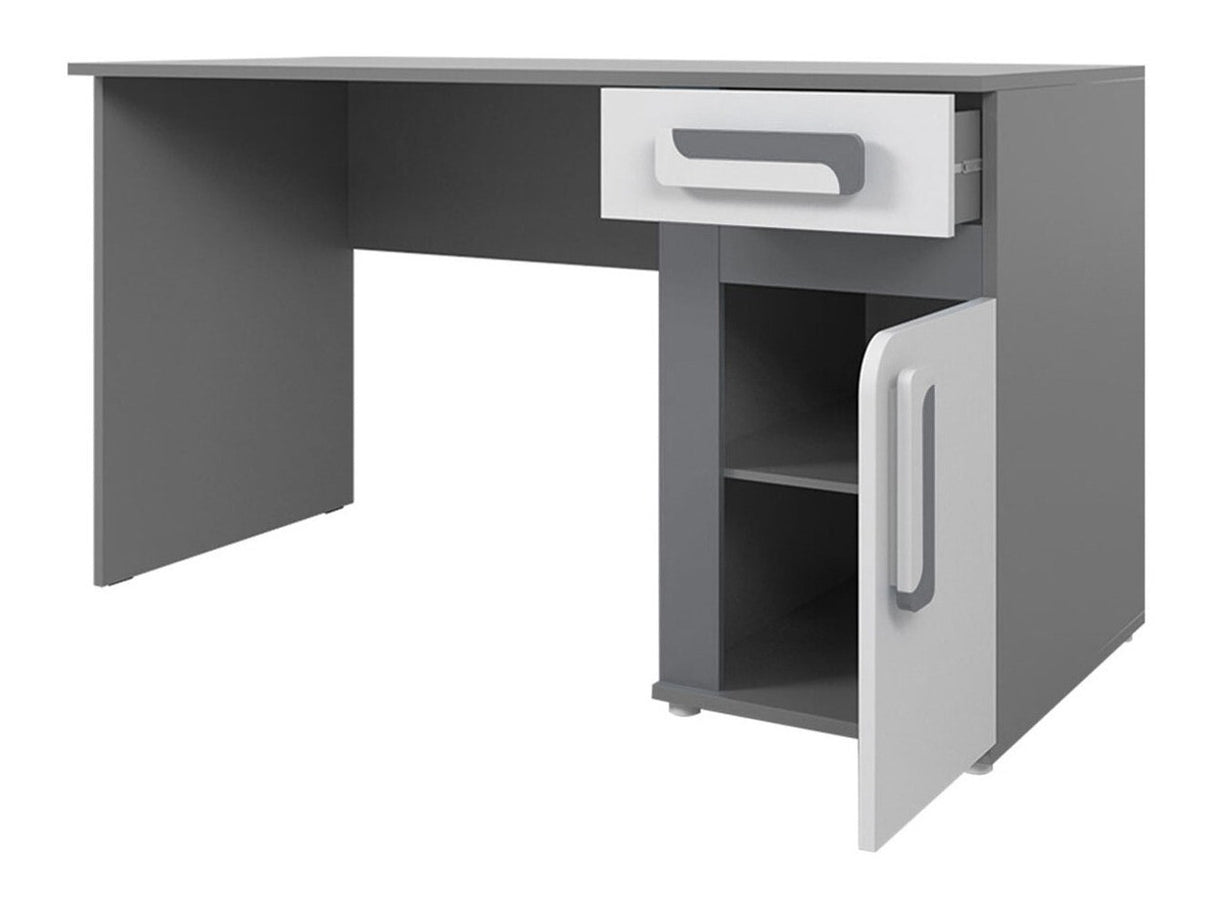 Íróasztal Apetito 120 (Petito PE09), Szín: Antracit + Fehér