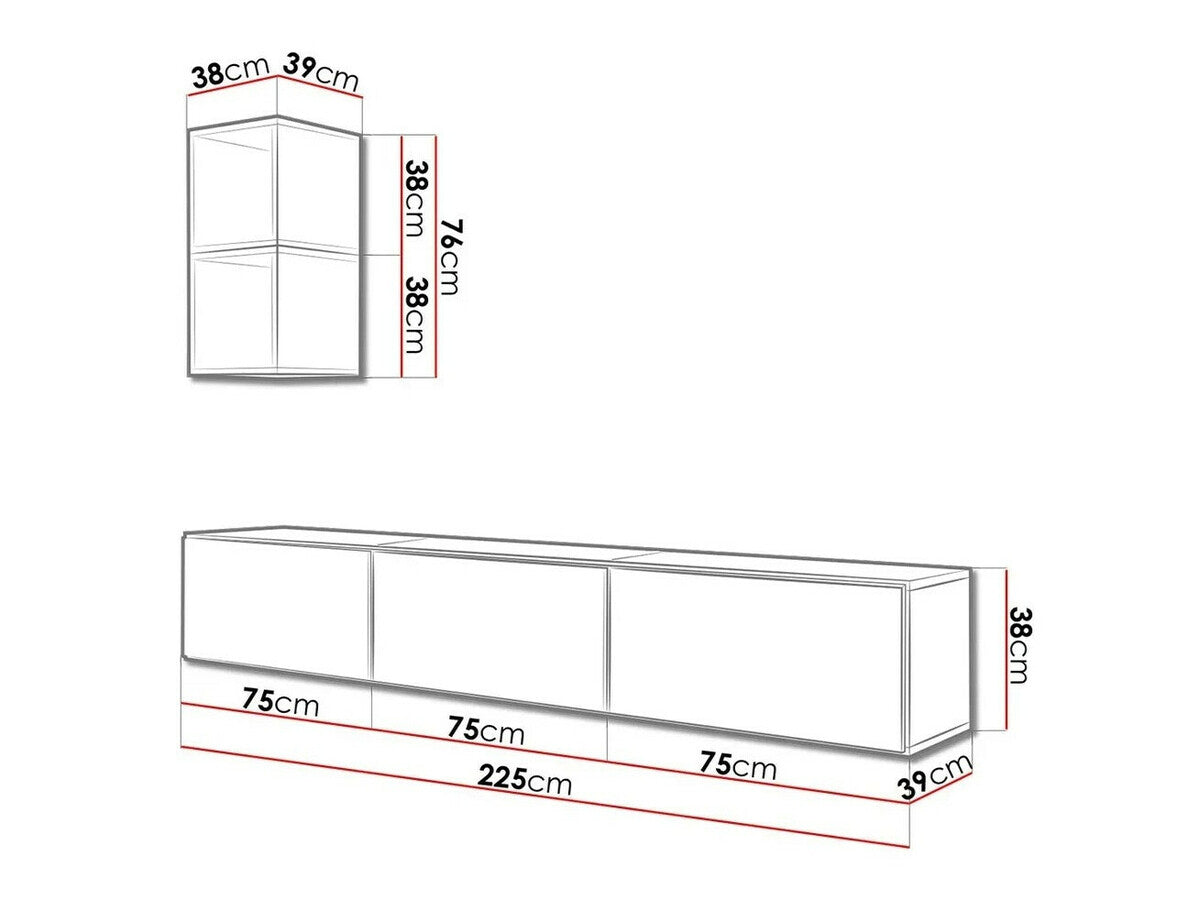 Nappali szett Roco (Nessor VII), Szín: Fehér