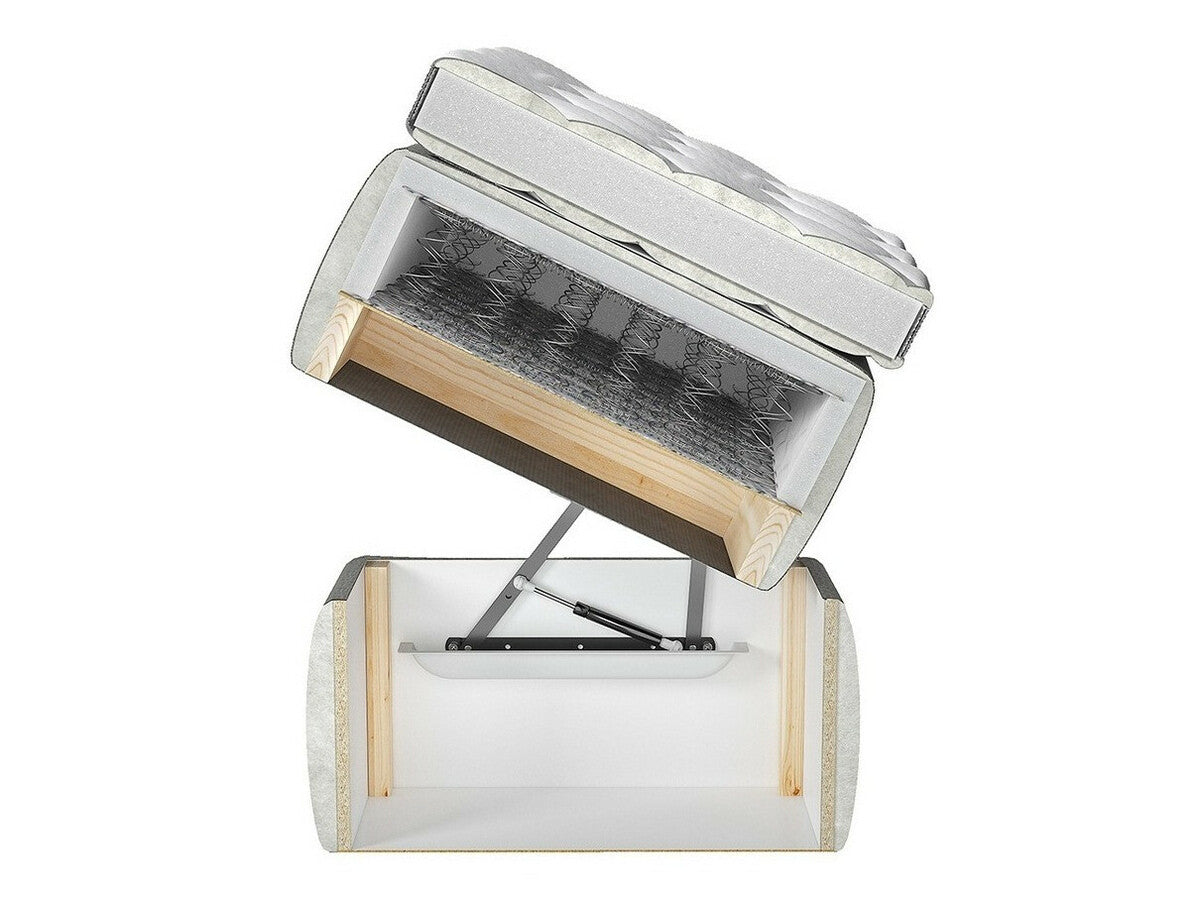 Kontinentális ágy Romantic (Horesja), Szín: Fresh 32, Alvó felület mérete: 140 x 200 cm