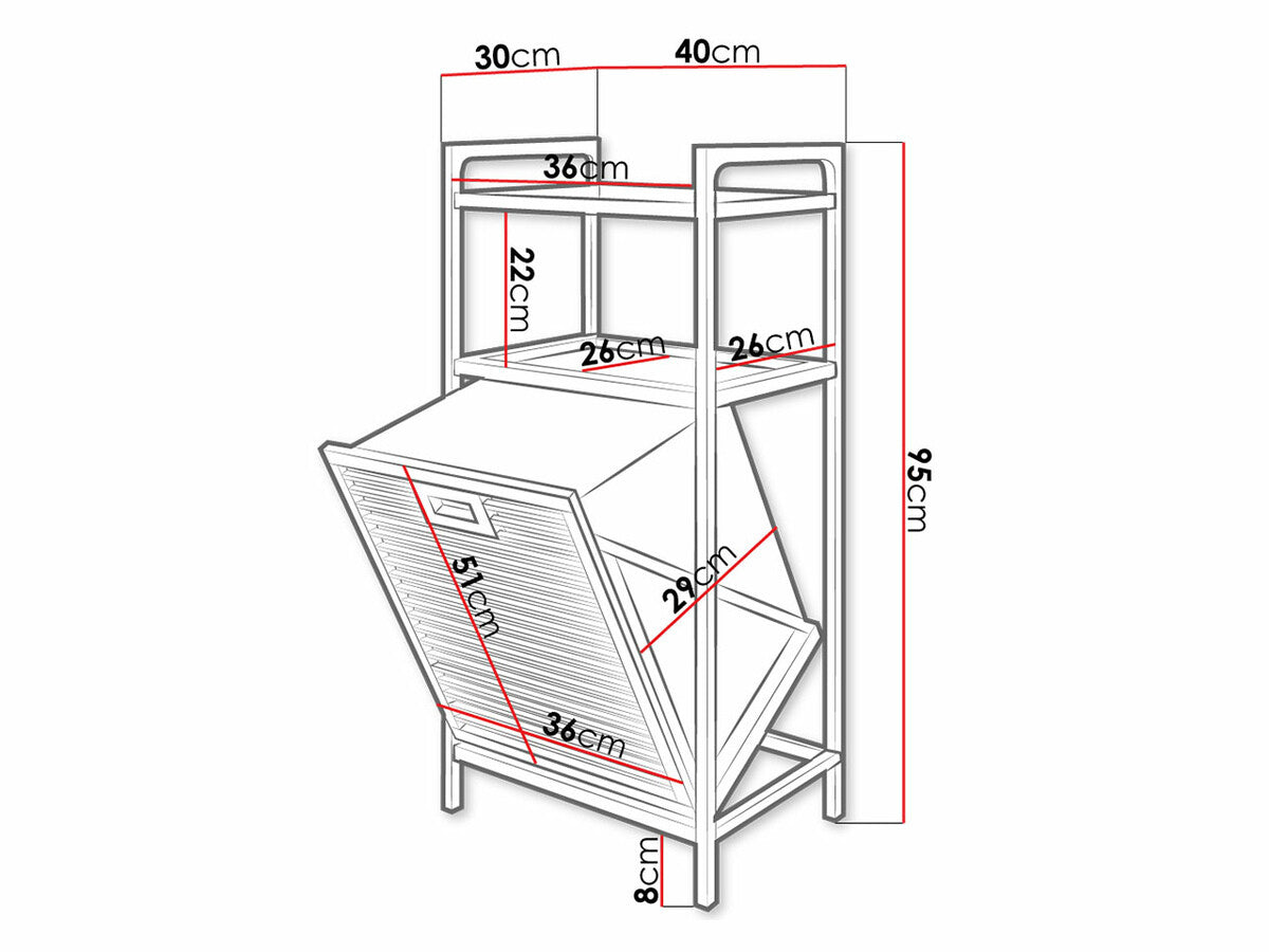 Fürdőszoba polc ANELKO