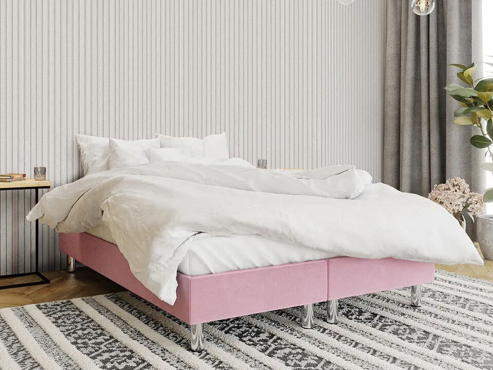 Kontinentális ágy LUX-BAZA (Estelle-Baza), Szín: Manila 09, Alvó felület mérete: 160 x 200 cm