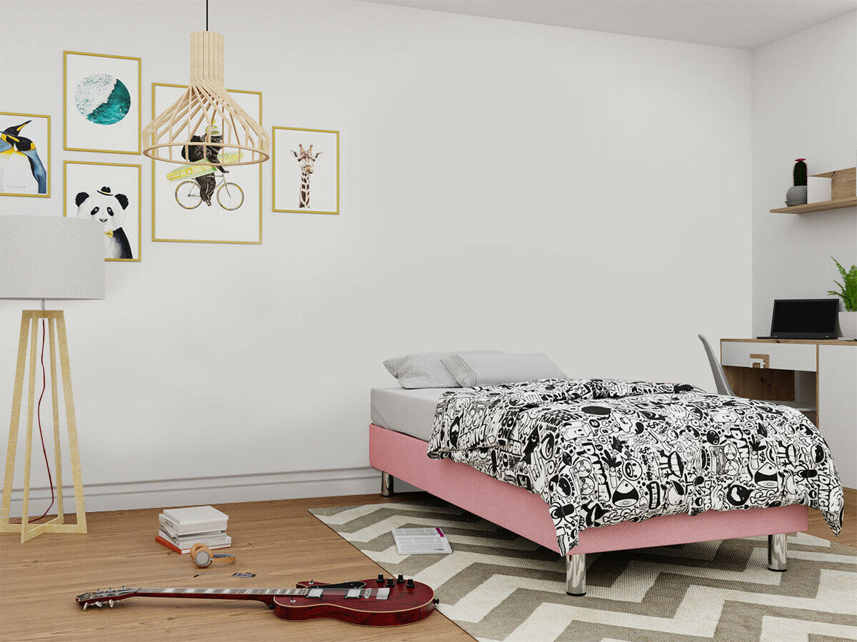 Kontinentális ágy LUX-BAZA (Estelle-Baza), Szín: Manila 09, Alvó felület mérete: 120 x 200 cm