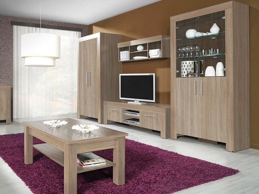 Dohányzóasztal Cezar C19, Szín: Sonoma tölgy