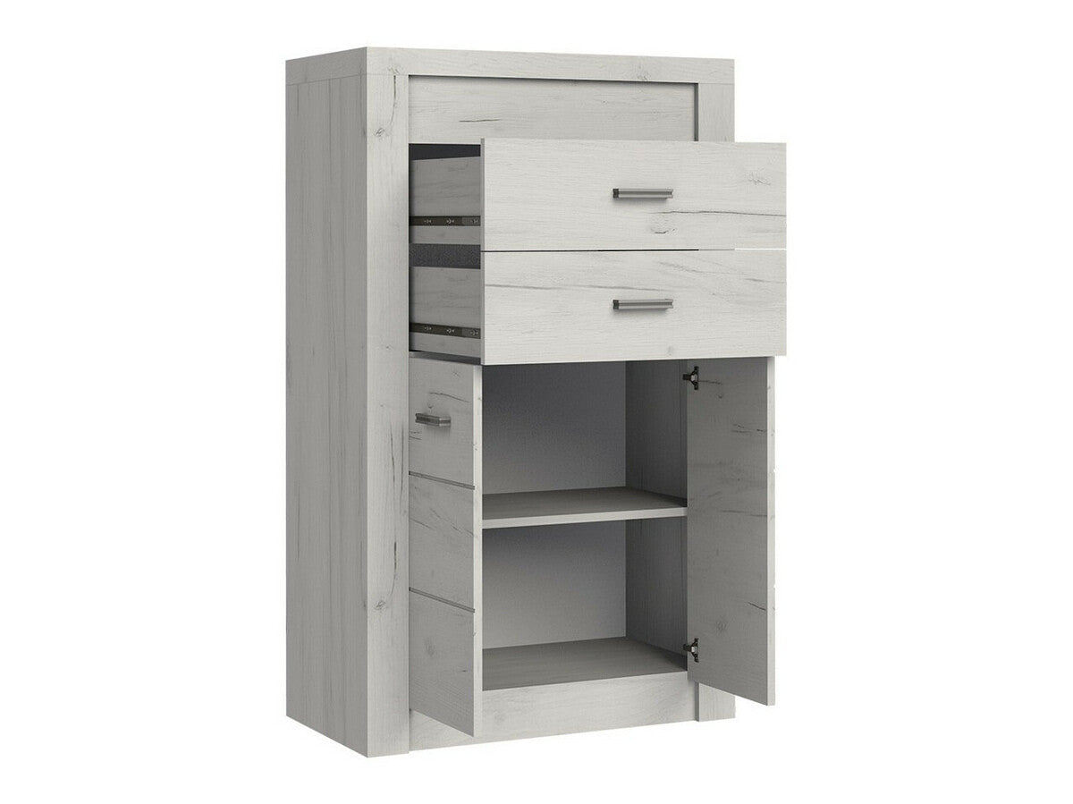 Nappali szett Indianapolis II (Nadia II), Szín: Kőrisfa, Led világítás: Igen