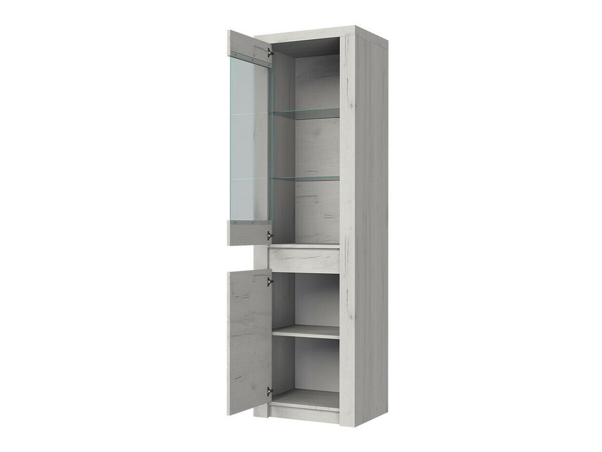 Nappali szett Indianapolis I (Nadia I) I, Szín: Sötét kőris, Led világítás: Igen