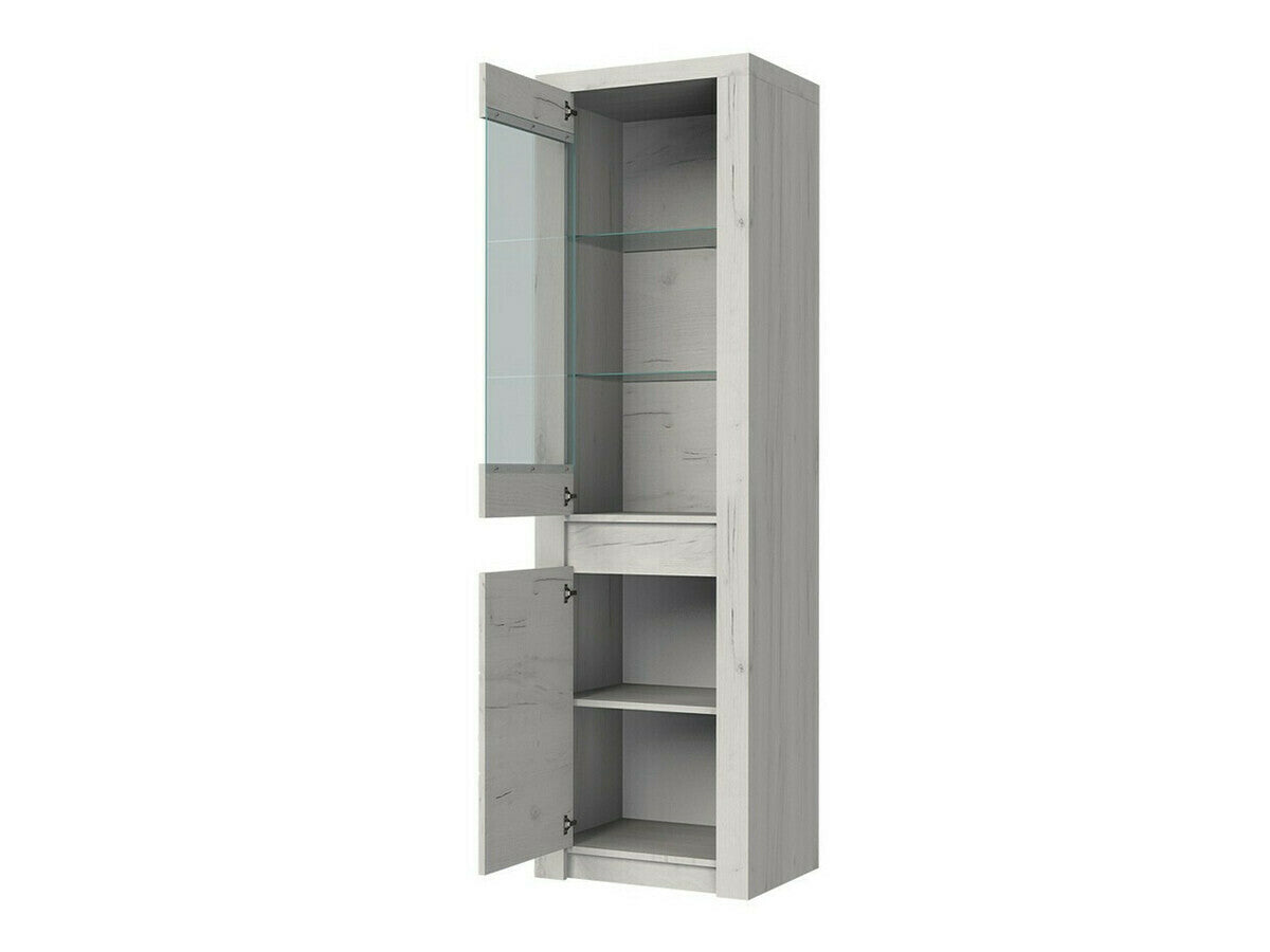 Nappali szett Indianapolis I (Nadia I) I, Szín: Kőrisfa, Led világítás: Nem