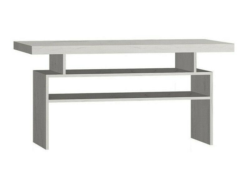 Nappali szett Indianapolis I (Nadia I) I, Szín: Kézműves fehér, Led világítás: Igen