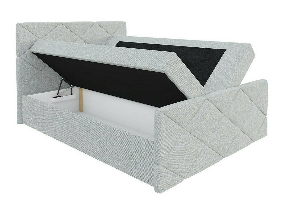 Kontinentális ágy Herkules (Guillermo), Szín: Zetta 305, Alvó felület mérete: 160 x 200 cm