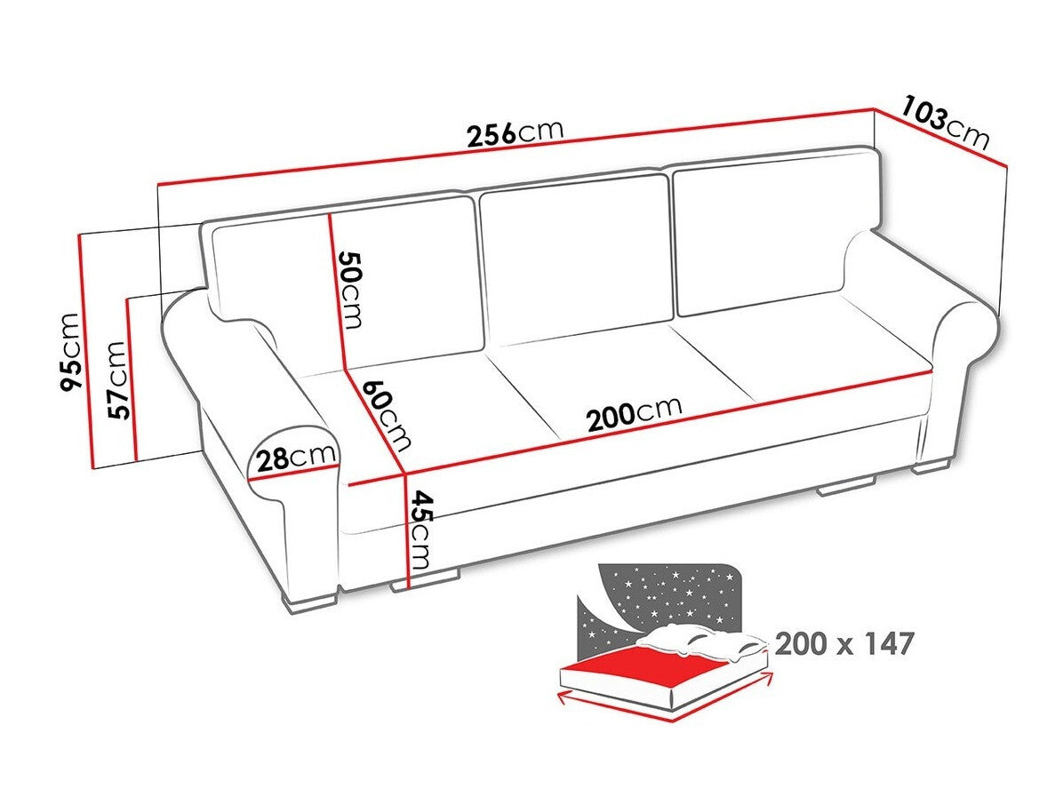 Kanapéágy BUKIET (Buchet)