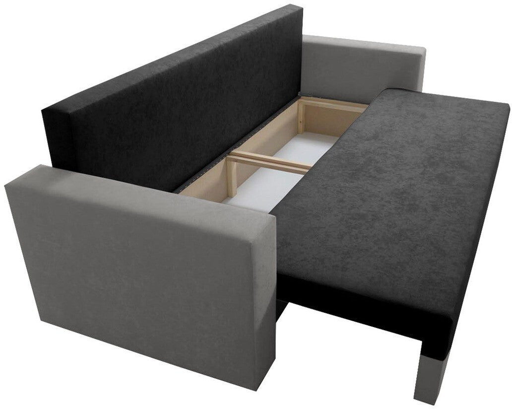 Kanapéágy MOJITO, Szín: Mikrofaza 0015 + Mikrofaza 0034