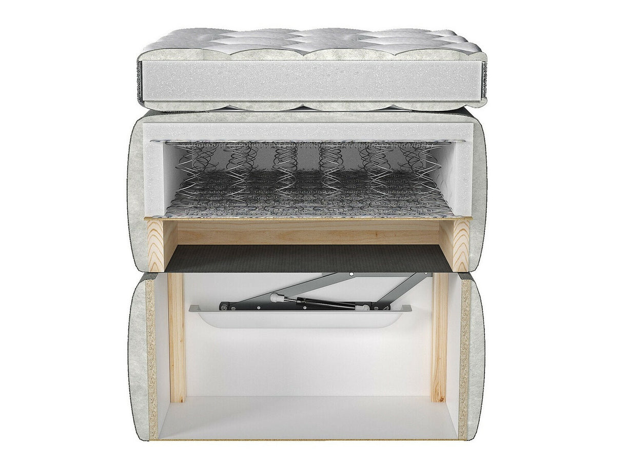 Kontinentális ágy ELEGANCE (Ratel), Szín: Fresh 32, Alvó felület mérete: 140 x 200 cm