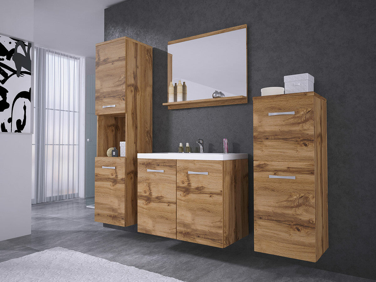 Fürdőszoba garnitúra Malo / maja (Megi I), Szín: Wotan tölgy
