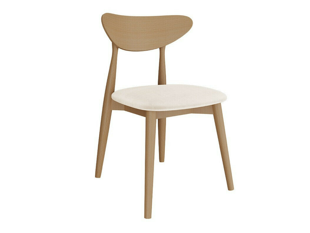 Étkezőgarnitúra Zestaw 01 4xS80 + INES FI, Asztal színe: Barna, Szék színe: Magic Velvet 2250 + Barna