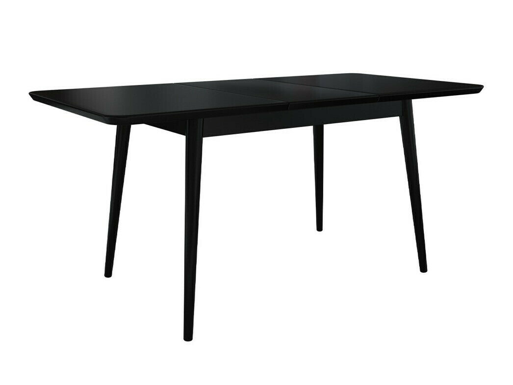 Étkezőgarnitúra Zestaw 02 6xS91 + INES 140x80, Szék színe: Fekete + Magic Velvet 2258, Szín: Fekete