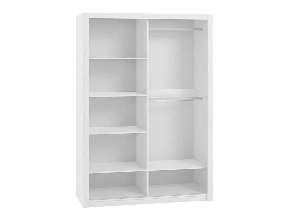 Gardróbszekrény Bonem SZ120 (Kler KE04), Szín: Fehér