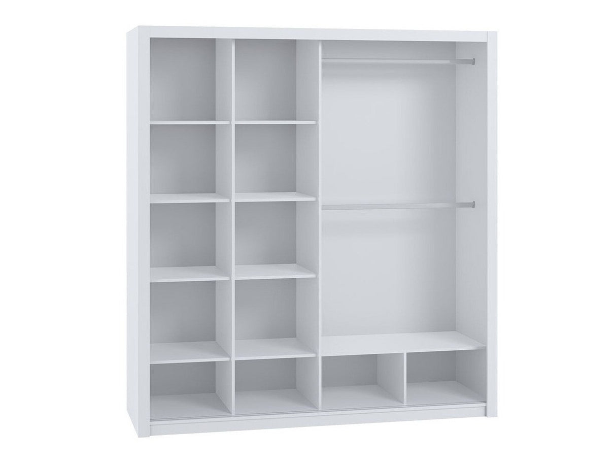 Gardróbszekrény Bonem SZ220 ( Kler KE10), Szín: Fehér