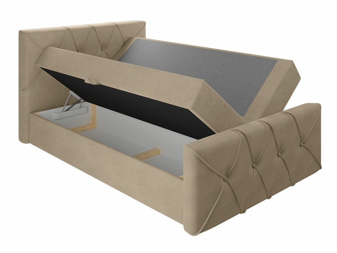 Kontinentális ágy CRYSTAL, Szín: Zetta 297, Alvó felület mérete: 200 x 200 cm