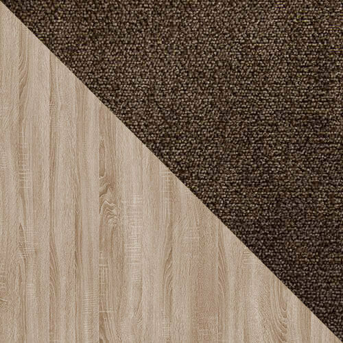 Sarok étkező garnitúra Thomas (Samot), Szín: Sonoma tölgy + Alfa 08