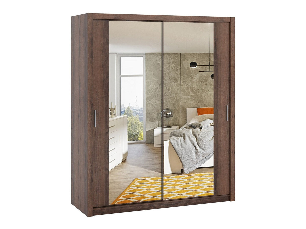 Gardróbszekrény Bonem SZ180 (Kler SZ180 KE15), Szín: Monastery tölgy