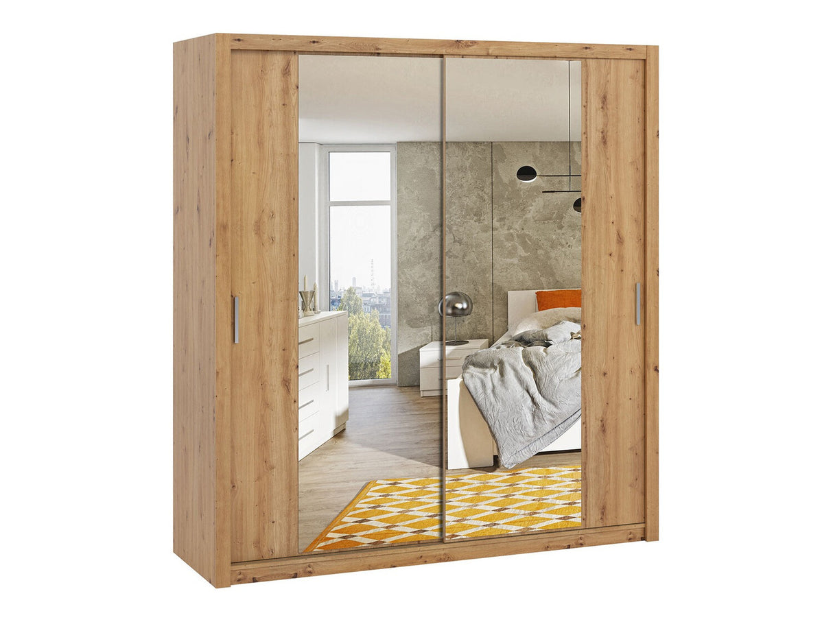 Gardróbszekrény Bonem SZ200 ( Kler KE09), Szín: Artisan tölgy