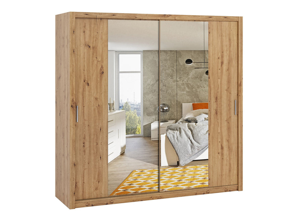 Gardróbszekrény Bonem SZ220 ( Kler KE11), Szín: Artisan tölgy